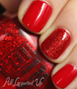 Red Glitter Nail Polish