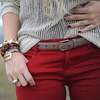 Red jeans/pants