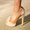 Light brown heels