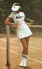 белый костюм для тенниса lacoste