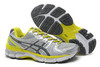 Mens Asics Gel Kayano 18 Sliver Green Shoes