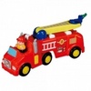 KIDDIELAND Развивающая игрушка Пожарная машина с лестницей б/мотора