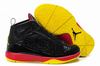 michael jordan 2011 kids shoes black red yellow