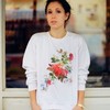 свитшот с цветами (sweatshirt with flowers)  от Иры Киперман