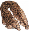 леопардовый шарф/палантин