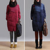 2colors duck down linen wine red Down jacket women от Aolo