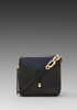 POUR LA VICTOIRE Add To Boutique Crossbody Bag in Black/Navy