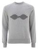 AM grey sweatshirt