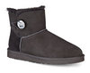 Ugg mini bailey button bling black