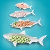 Набор тарелок FISH FOOD