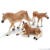 Schleich, лошади породы Хафлингер