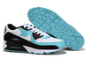 Air Max 90 Inspired Colorways Black and Blue - White Trainers for Mens