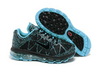 Mens Air Max 2011 Spray Point Black Sky Blue Shoes