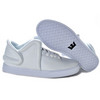 Supra Falcon All White Leather Skate Shoe-Mens