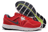 Nike LunarGlide 3 University Red Dark Grey Silver Volt-Mens