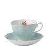 Royal Albert Polka Rose Vintage Teacup & Saucer