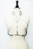 CHEVRON HARNESS - CLEAR PVC