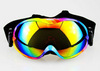 Fashion Rainbow Frame Dual Lens Anti-Fog Snow Ski Snowboard Goggles colour Lens
