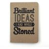 brilliant ideas i had while stoned notebook