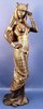 Egyptian Bast or Bastet Cat Woman Statue