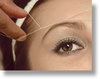 learn eyebrows threading