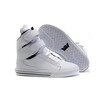 Supra All White Women Skate Shoes TK Society Leather Skate Shoe