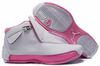 Air Jordan 18 Retro White/Pink Women's