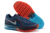 Air Max 2014 Navy Blue/Grey-Red Nike Mens Size Shoes