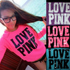 pink love pullover