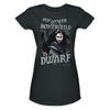 The Hobbit: An Unexpected Journey My Other Boyfriend Women's Fitted Charcoal T-Shirt