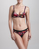 Bevyn Soft Geometric-Print Bra & Tara Geometric-Print Thong