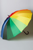 Разноцветный зонт-трость