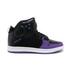 Men's Supra S1W Skate Shoes Black Purple White