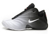 Air Flightposite Black and Varsity Red and White Mens Shoes