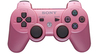ps3 dualshock 3 wireless controller pink