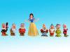 Collection Snow White and The Seven Dwarfs Toy Figure Figurine Cake Topper Set | eBay