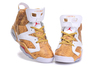 Womens Basketball Sneakers Nike Michael Jordan 6 GS 1st Ring Custom