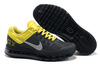 Nike Air Max 2013 Charcoal Yellow Silver-Mens