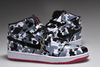 Nike Running Shoes Jordan 1 "Camo" with White and Red Colorways