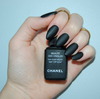 black matte nail polish