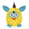 Furby (Фёрби) Интерактивная игрушка, цвет: желто-бирюзовый