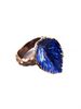 Blue Leaf Ring