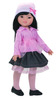 04537 Кукла Лиу, в розовом с серой юбкой