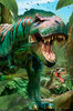 Динозавр ТиРекс Объёмный Постер