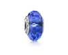 Шармик Pandora - синее огнанное мурано