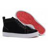 Christian Louboutin Rantus Orlato Fabric Mens Sneakers Black