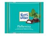 Ritter Sport Pfefferminz Полугорький шоколад заполненный мятой.