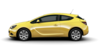 Opel Astra GTC желтенькая