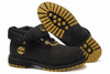 timberland roll top mens boots black gold