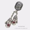 Pandora Sterling Silver Dangle Winter Mittens Bead